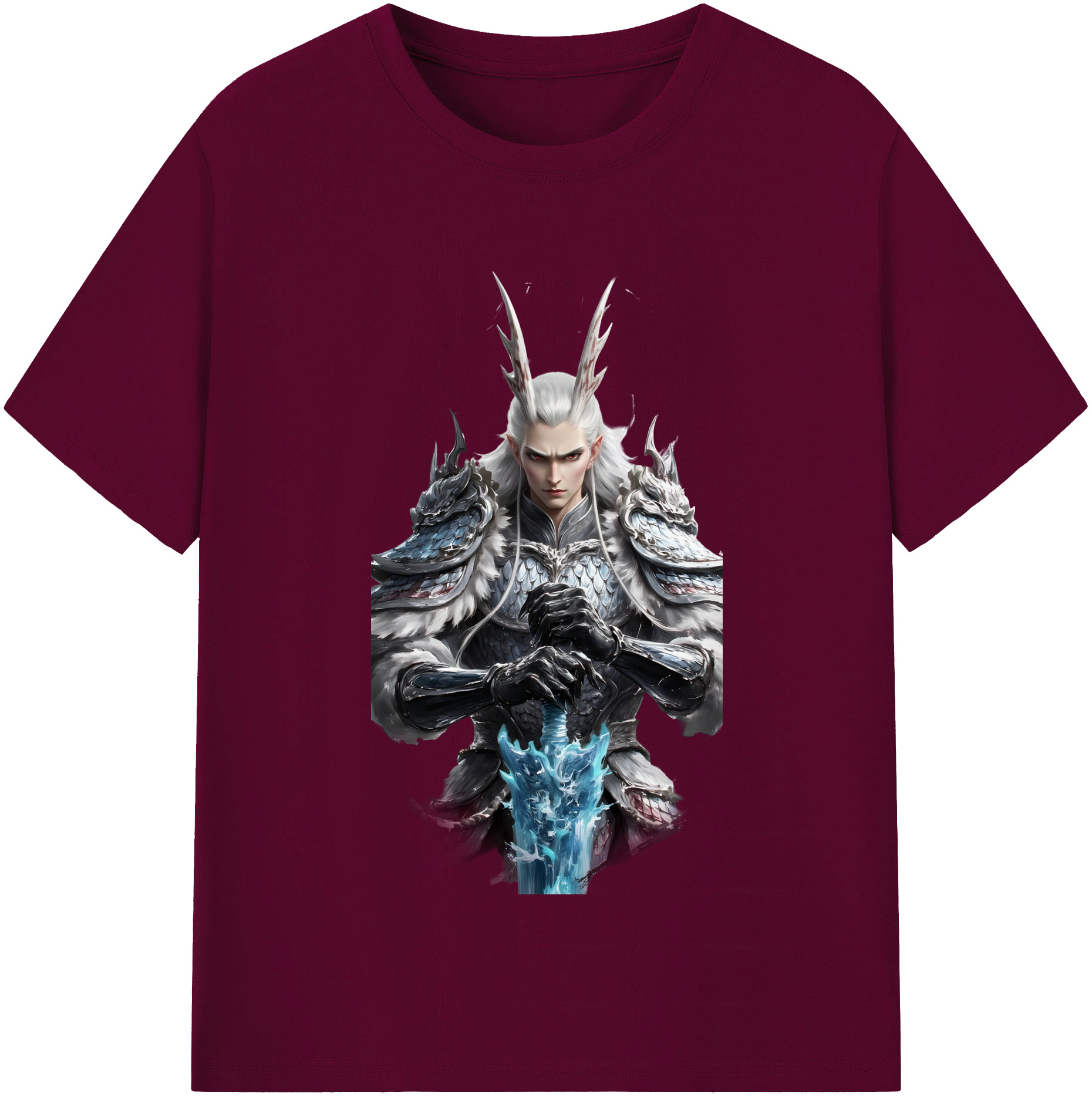 （画像用） Ne Zha 2 ナタ 魔童の大暴れ レディースカジュアルプリントTシャツ（綿100％）